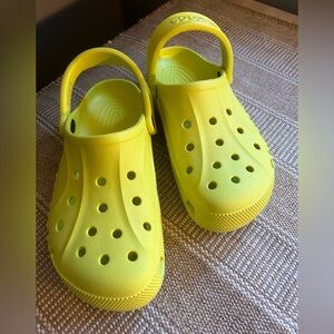 Lime crocs